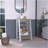 St. Clair Linen Cabinet, Two Interior  Shelves, Two Open Shelves, Single Door-2137510979