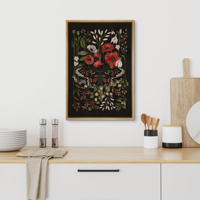 Vibrant Wildflower " Vintage Wildflowers Butterfly Illustrations " on