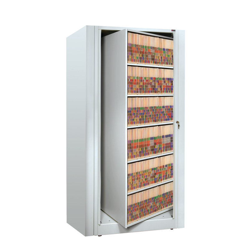 Ez2 Metal Shelving Unit, Light Grey, 72" H x 45.5" W x 31" D