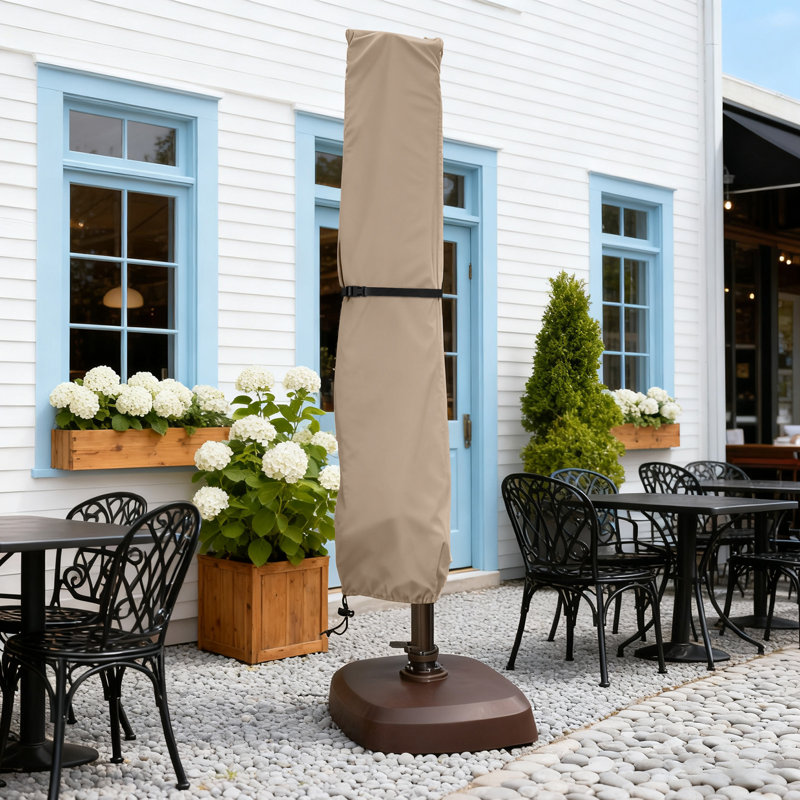 Patio Umbrella Cover With Drawstrings