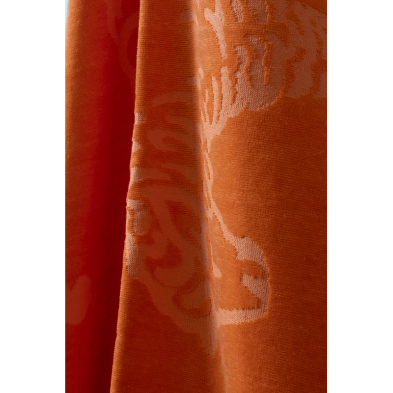 Orange Turkish Cotton Quick Dry Beach Towel