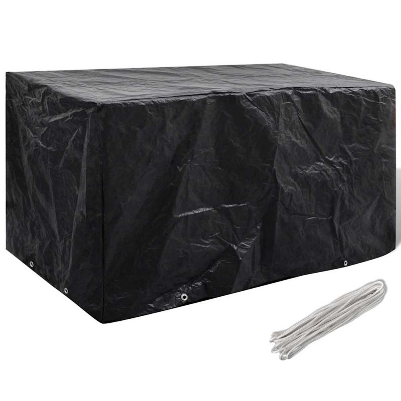 Outdoor Patio Dining Set Cover, 90cm H x 180cm W x 70cm D