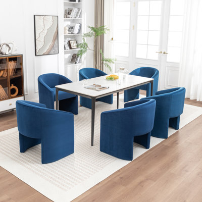 Halley Velvet Upholstered Dining Chair