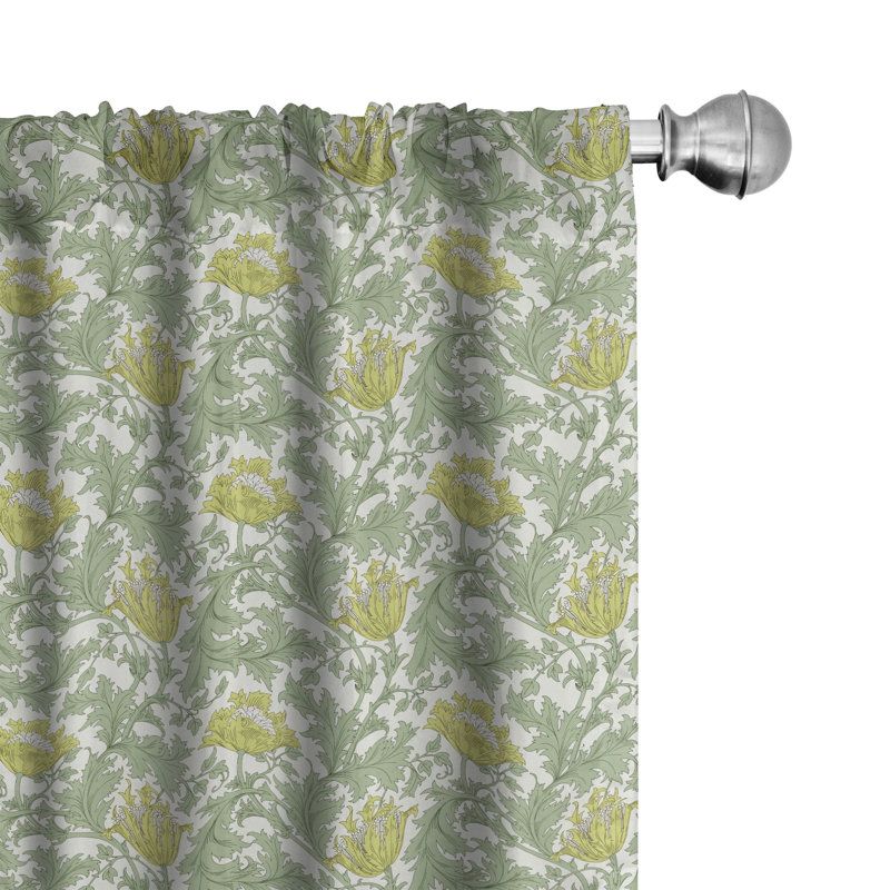 Semi-Sheer Rod Pocket Sliding Panel, 28" x 84"