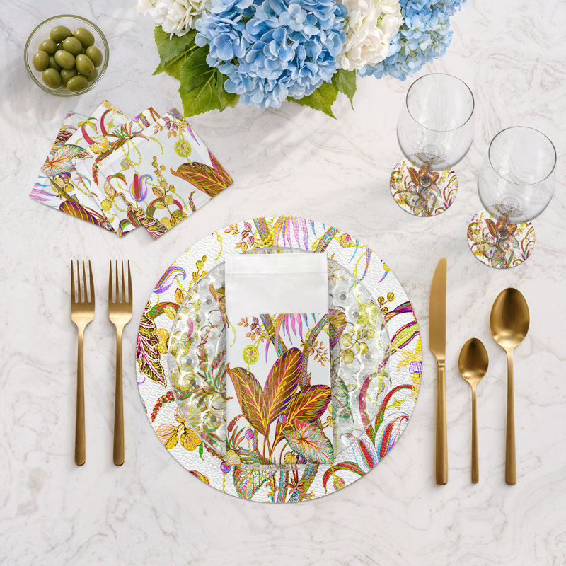 Amazonia Pebble 16" Vinyl Placemat, Splendor