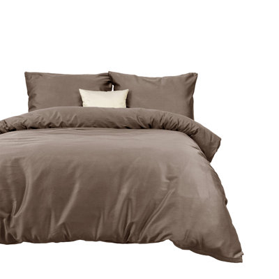 Cotton Duvet Cover Set with Pillow Shams