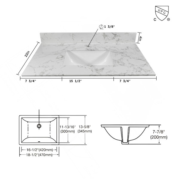 Dimensions du produit