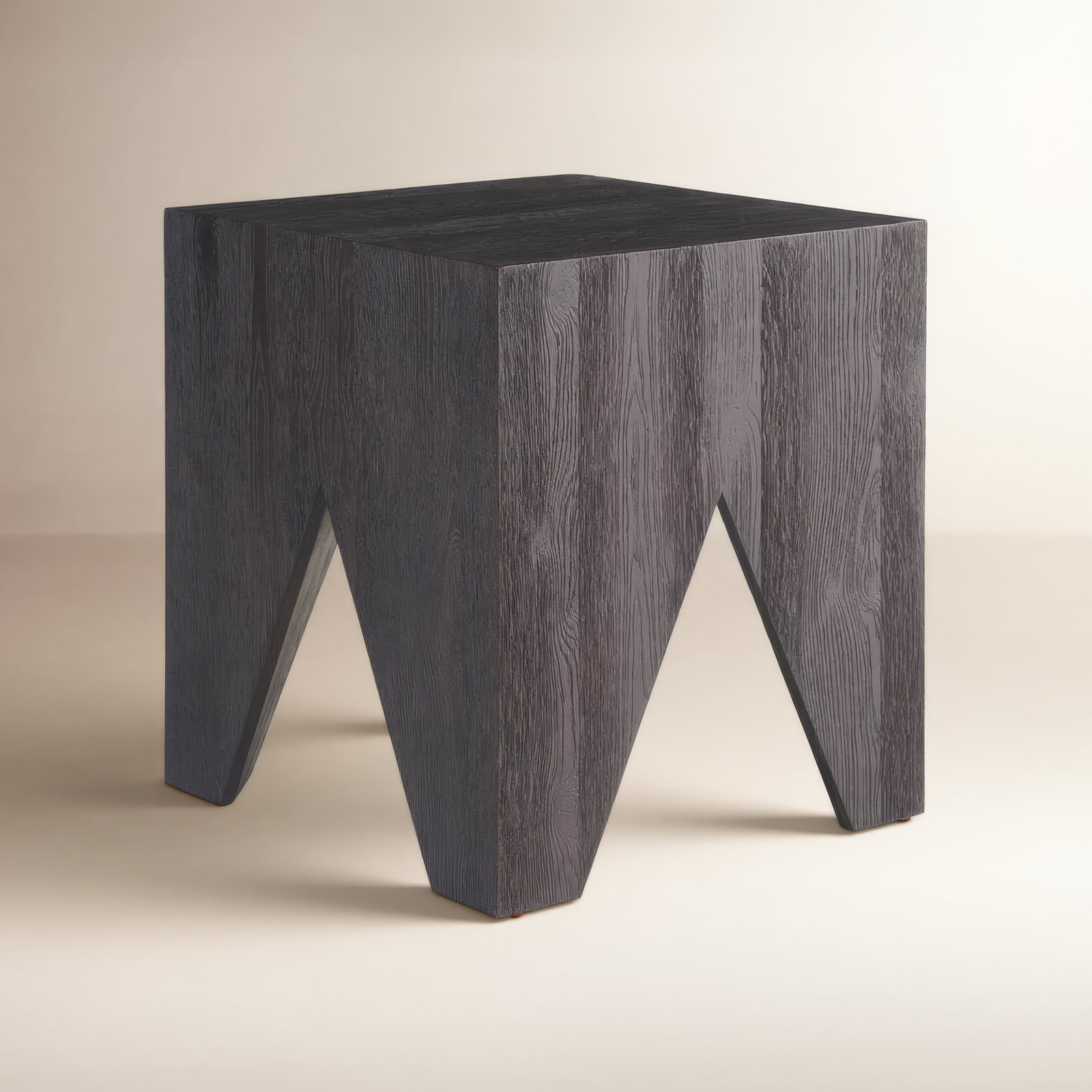 Hayes 22" End Table, Obsidian