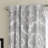 Parnell 100% Polyester Room Darkening Medalion Print Curtain Panel with  Rod Pocket Top and Hidden Back Tabs -661555003-661554997
