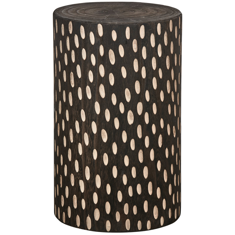 Perry Solid Wood Accent Stool