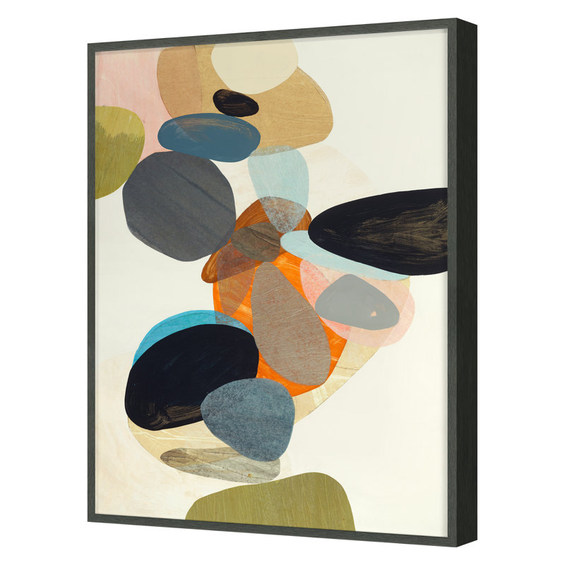 River Bed 1 Print by Paul Ngo, Gray, 40" H x 30" W x 1.25" D