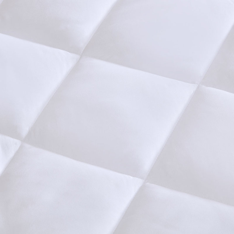 Protège-matelas imperméable à poches profondes, blanc