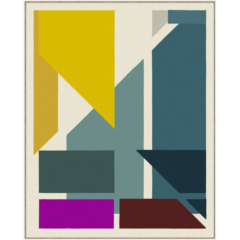 The Essence of Time 2' Framed Graphic Art Print on Canvas