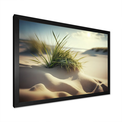 " Grass On Sand Dunes I "