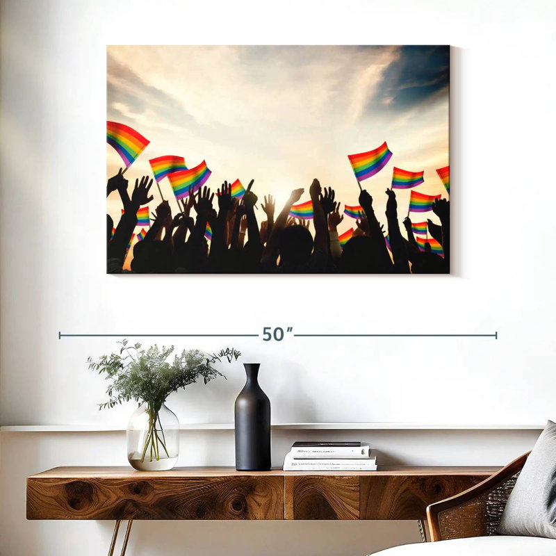 Khyia LGBT, H 26 po x l 39 po