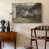 Toile avec cadre flottant or est en rupture de stock