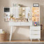 Illuminated Makeup Vanity Desk Wooden Elegant Bedroom Experience