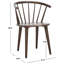 Baek 45cm Solid Spindle Back Arm Chair-132421090