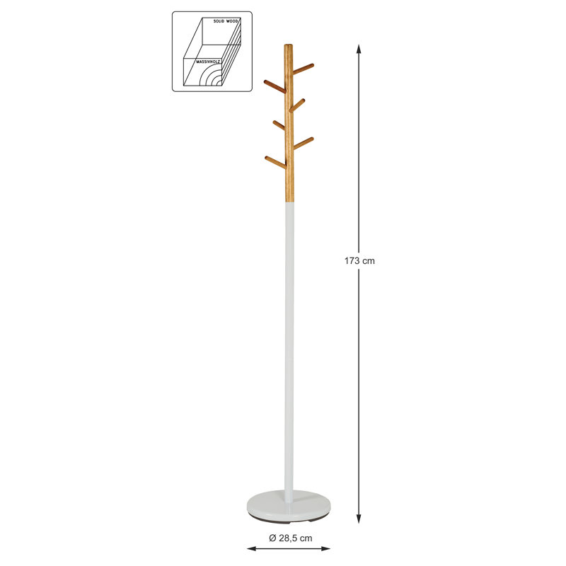 Zezza Freestanding Coat Rack