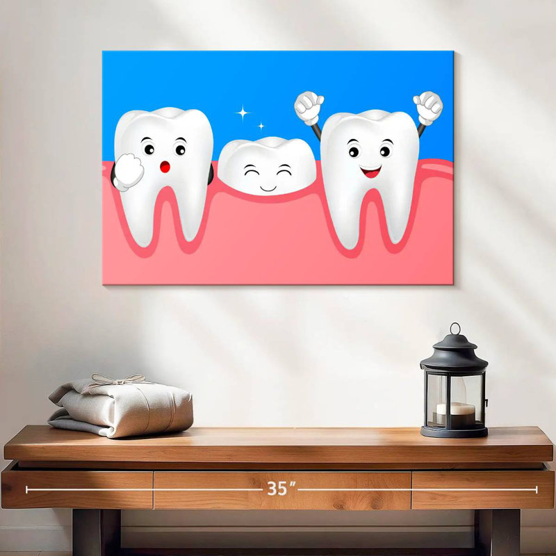 Alcaraz Cartoon New Tooth, 26" H x 39" W