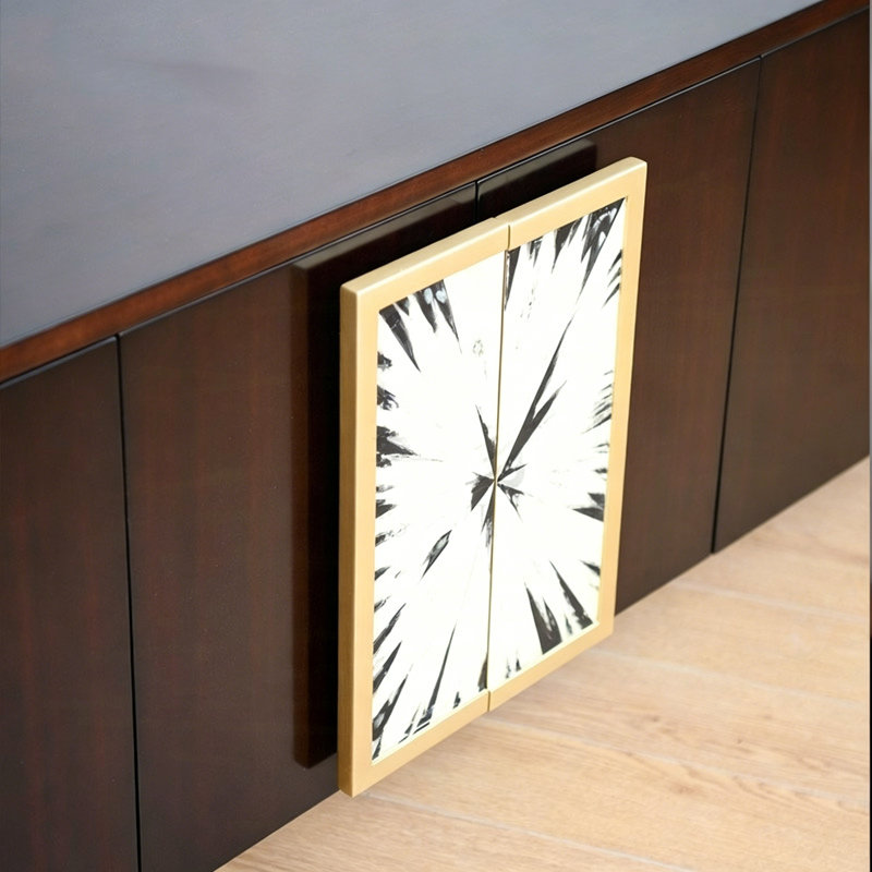 Meuble télé avec rangement de style américain