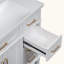 Meuble-lavabo moderne avec lavabo en résine-63440023