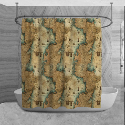 Machicote Microfiber Shower Curtain
