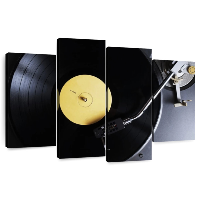 Disque vinyle jaune pastel Abarca