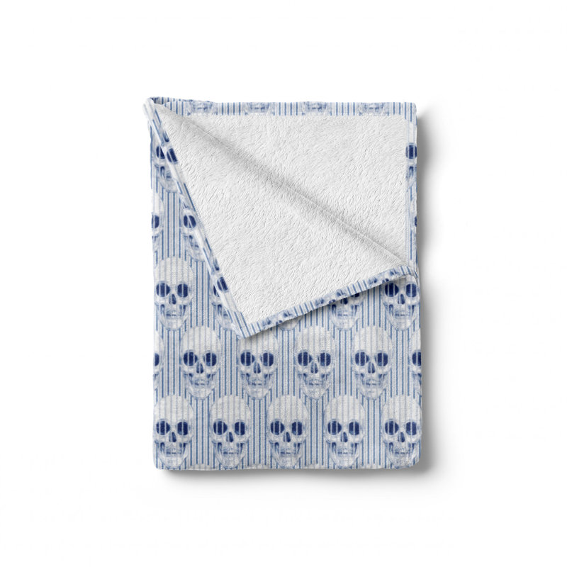 Hand Woven Throw Blanket, 50" W x 60" L