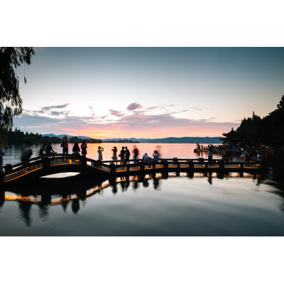 Dramatic Sunset at West Lake by Wonry