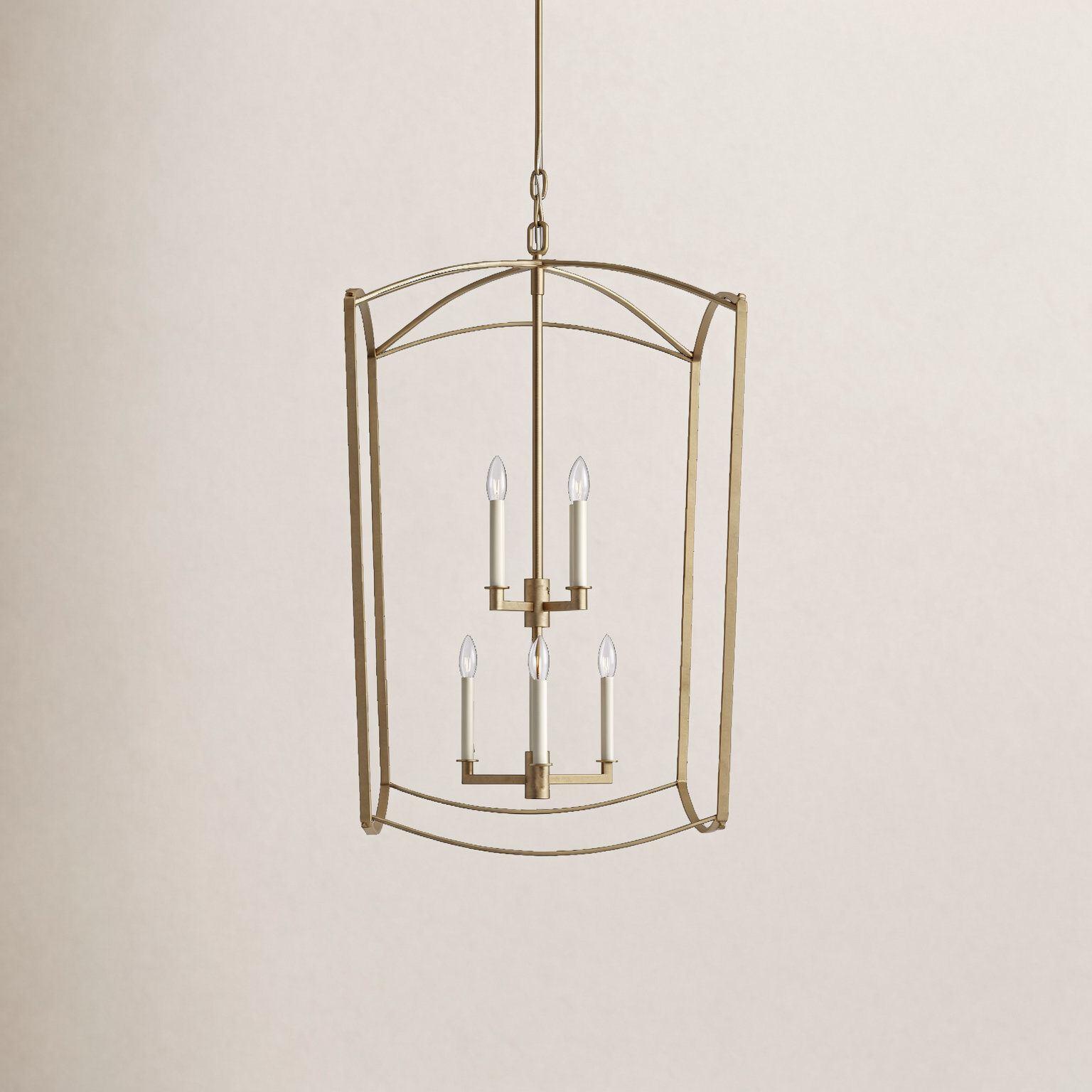 Olive 8-Light Chandelier, Antique Guild