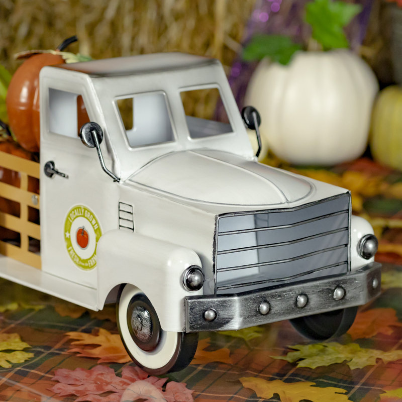 Camion de récolte, Blanc antique