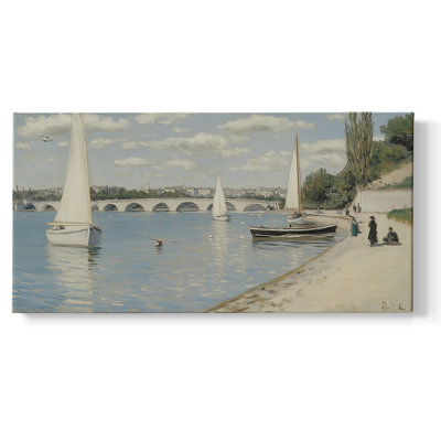 Série nautique-LV- Toile tendue avec châssis tendue - Prêt à accrocher