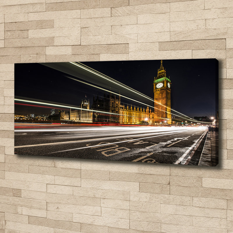 Big Ben London - Wrapped Canvas Print