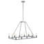 Luminaire suspendu linéaire à DEL pour îlot de cuisine 12 lumières à DEL gradable sizer-430985922