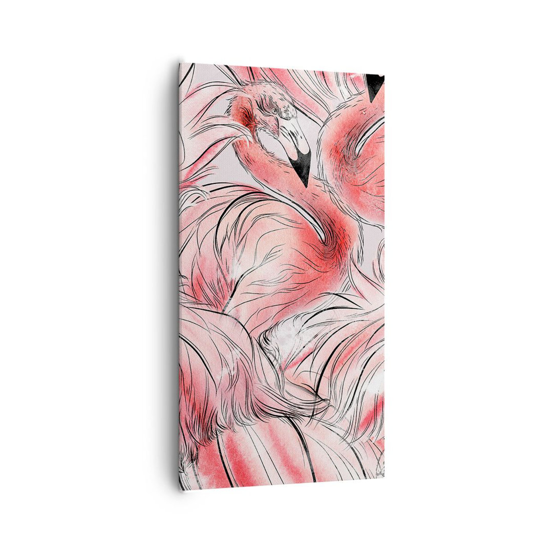 Leinwandbild Flamingo Pink Exoticism