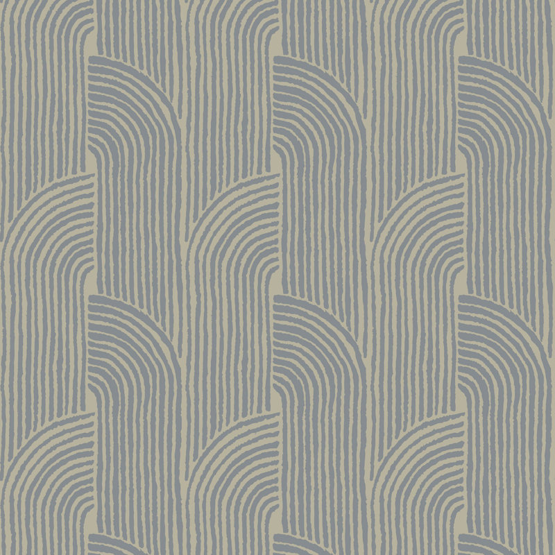 Papier peint tissé Arcs - Loft Stone, Pierre, Auto-adhésif