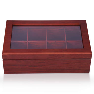 Restaurantware Wood Tea Box