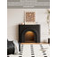 Foyer décoratif haut de gamme de style français avec éclairage à DEL et armoire de rangement