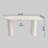 Modern Dining Table, Irregular Side Table