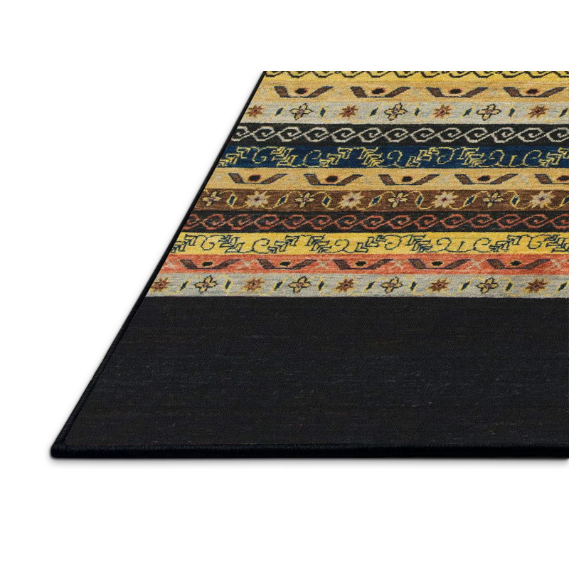 Abstract Indoor Rug, Rectangle 8' x 10'