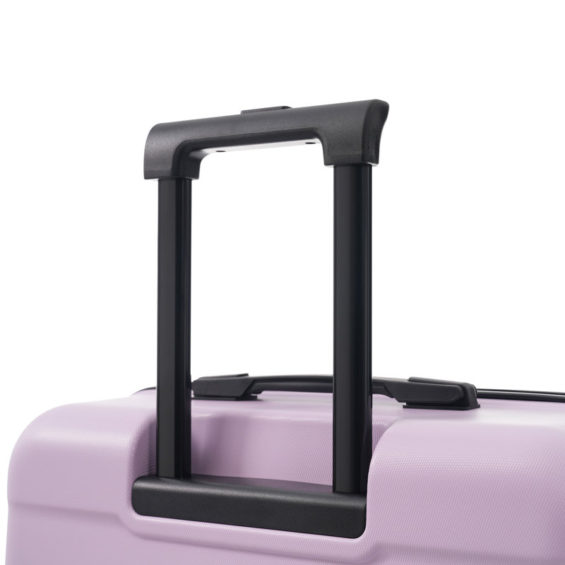 Ensemble de 6 valises rigides avec ABS durable, roulettes pivotantes à 360 ° et verrouillage par mot de passe sécurisé pour un voyage sans effort