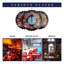 Adhvaith Metal Wall Clock