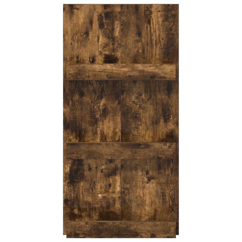 Wood Free Standing Magazine Rack, Brown