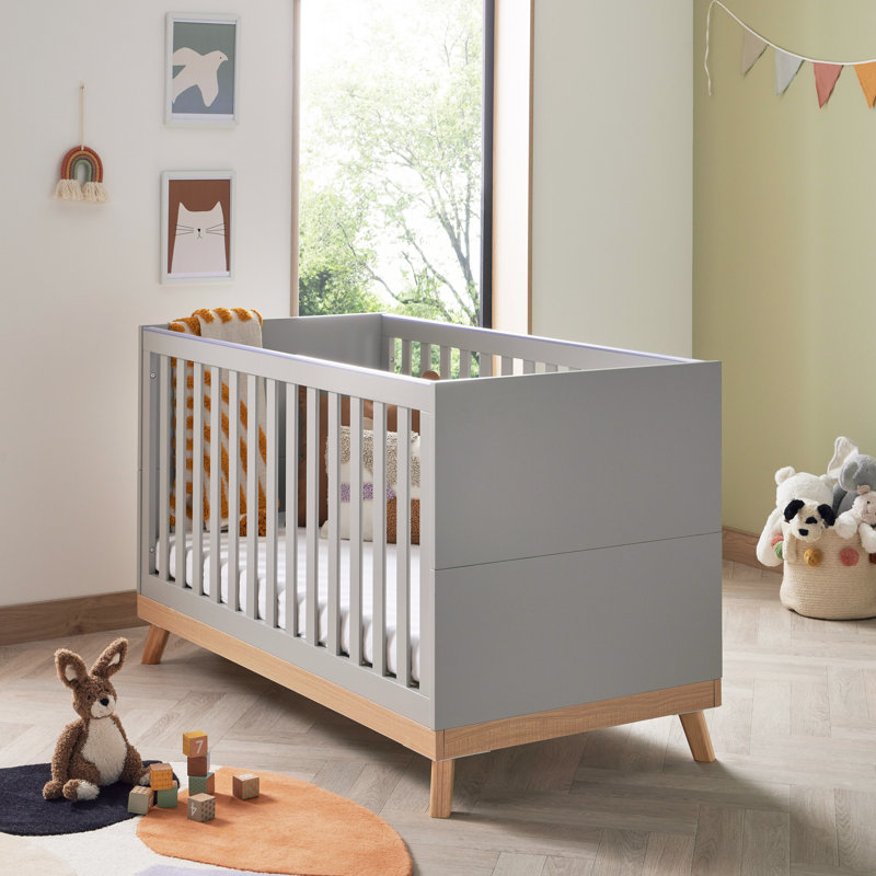 Mona Cot Bed, Grey