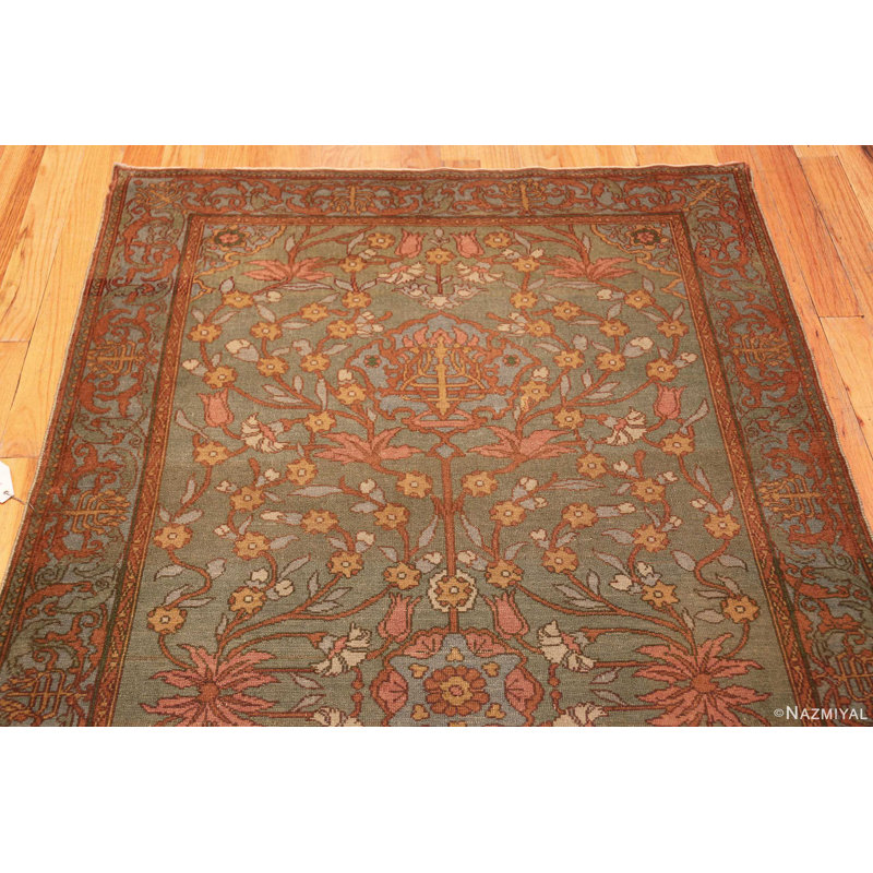 One-of-a-Kind Rectangle 4'9" X 7'9" Hand Knotted Area Rug
