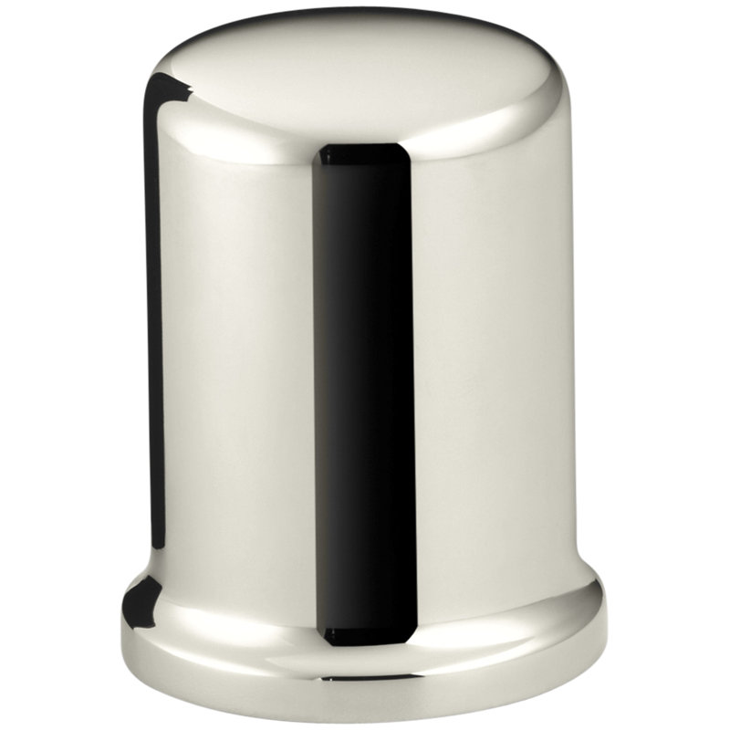 Air Gap Cover with Collar, Vibrant Polished Nickel