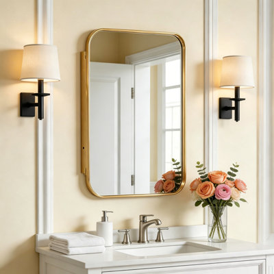 16'' W 24'' H Framed Medicine Cabinet