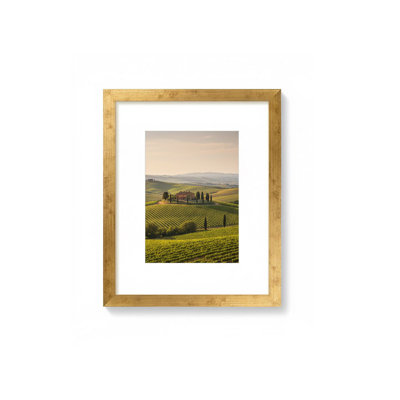 Cadre photo mural 8 x 10, convient aux photos 5 x 7 avec passe-partout ou aux photos 8 x 10 sans passe-partout - 1 paquet