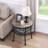 Aderes Wood End Table with Storage-1975720531